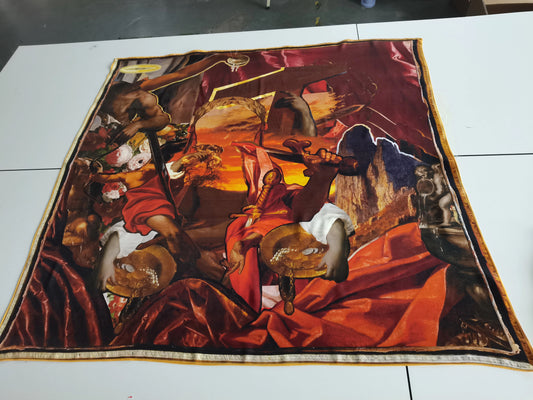 Baptism of the Stubborn Foreseer Silk Scarf
