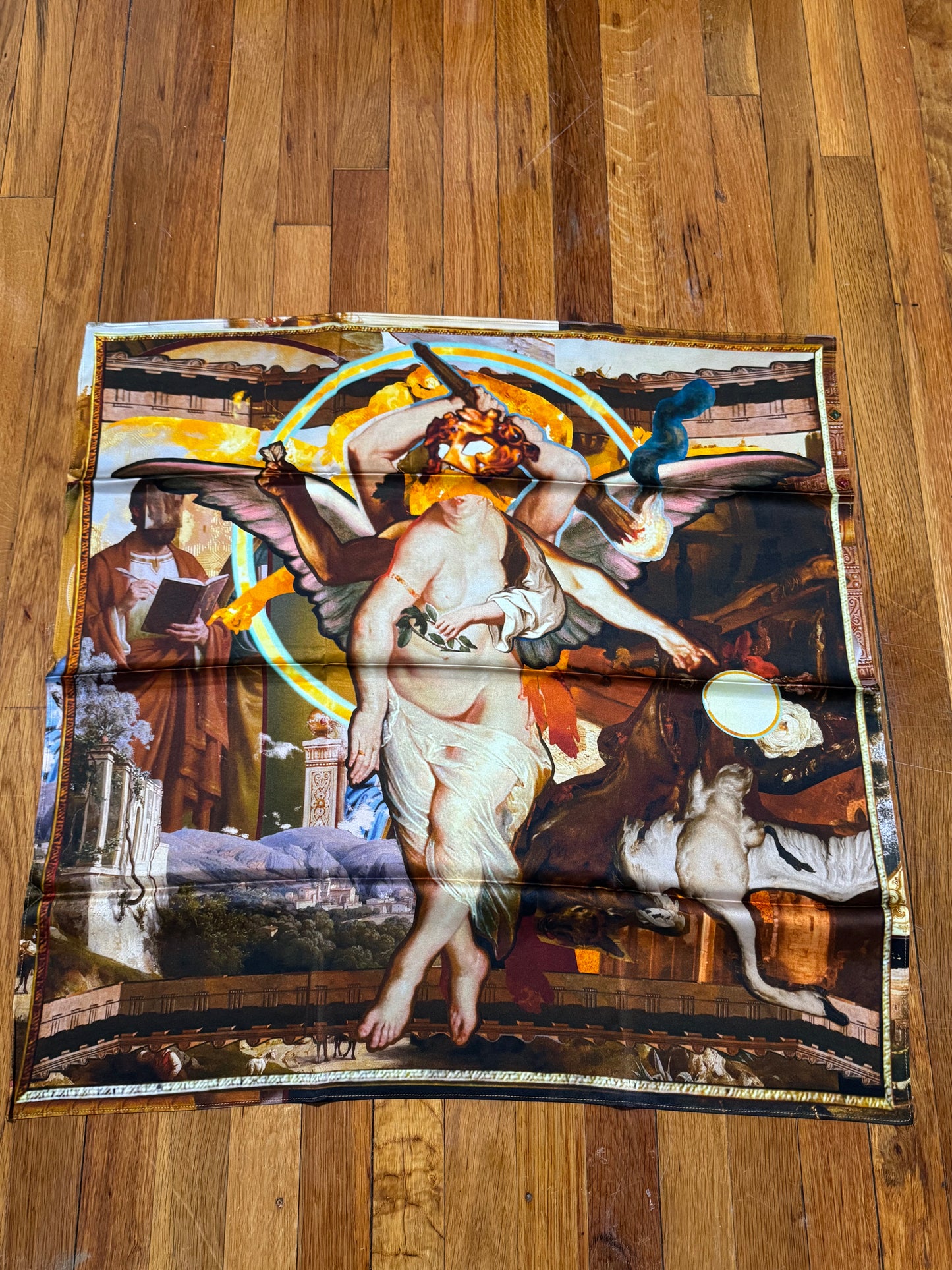 Kin of Yin Angel of Fury Silk Scarf