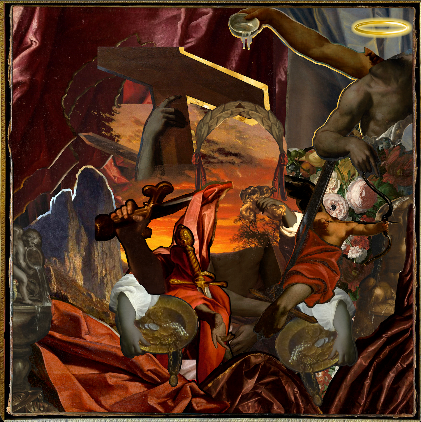 Baptism of the Stubborn Foreseer Silk Scarf